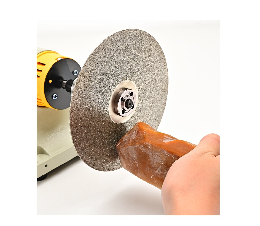 6″ inch Grit 2000 Fine Diamond Grinding Wheel Coated Flat Lap Disk Abrasive Disc
