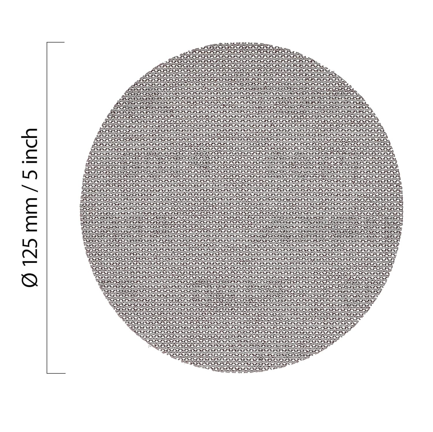 Professional Quality Abranet Net Discs 5” P220 – 50 Pack for Dust-Free Sanding