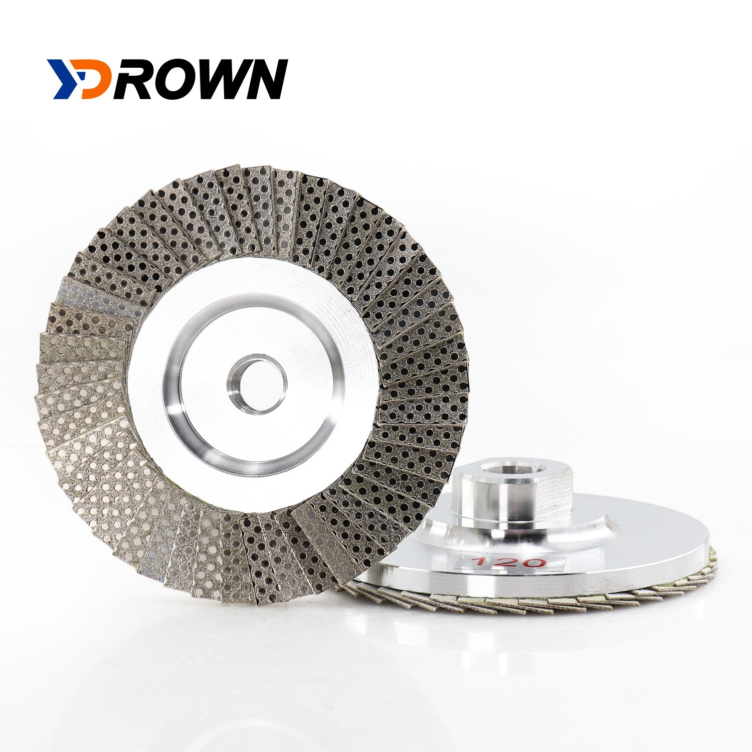 4″Diamond Flap Disc Cup Wheel Coarse with 5/8-11 or M14 Thread for Stone Sanding