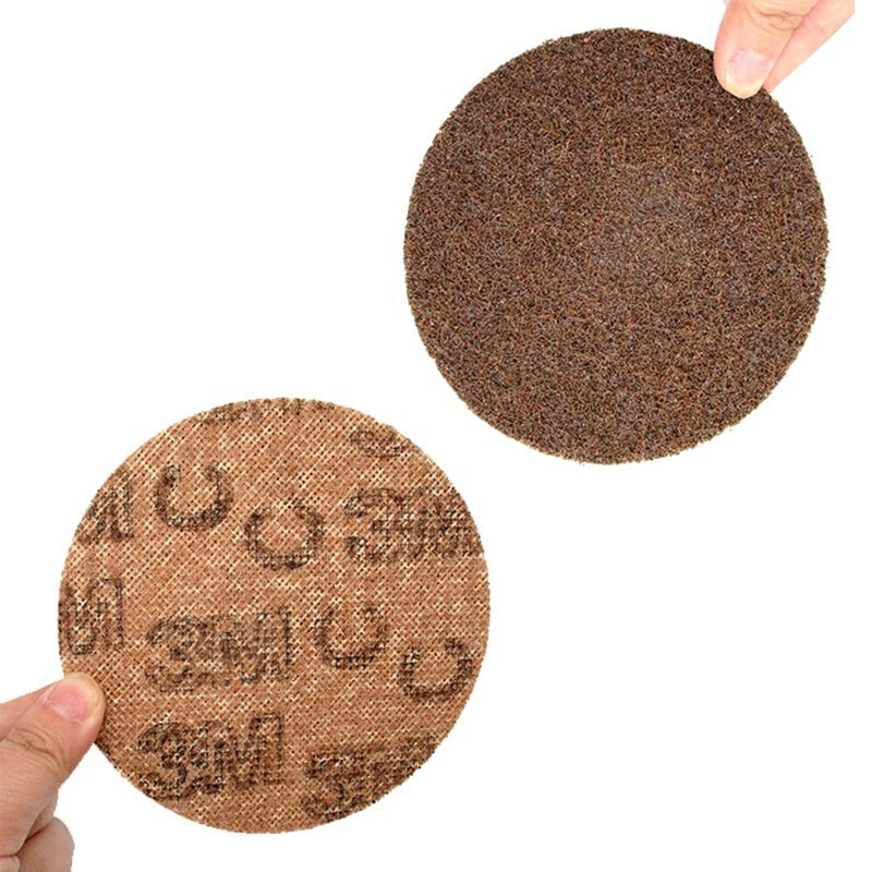 3″ 75mm Nylon Sanding Disc Roll Lock Pad Hook Loop Pads 150 / 320 / 400 Grit