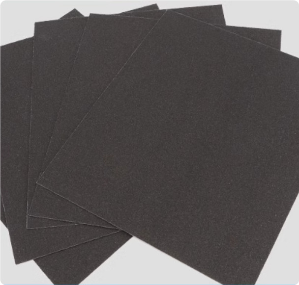 2Pcs Alumina Abrasive 11x9in 36-320Grit Metal Sandpaper For Sanding Polishing