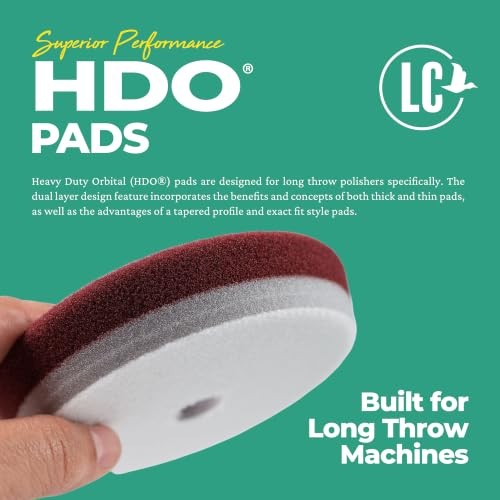 Classic Motoring 6.5″ HDO Teal Foam Polishing Pad (2-Pack) – Heavy Duty