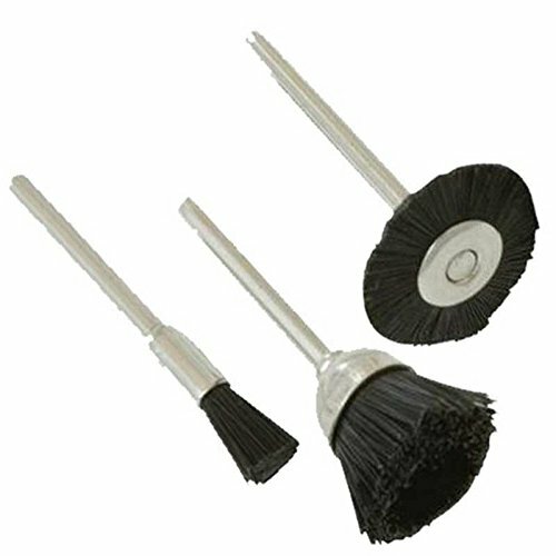45pcs Nylon Wire Wheel Polishing Mix Brush Set for Dremel Rotary Tool