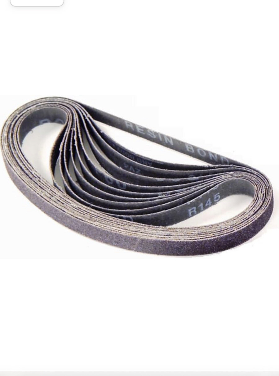 Gyros 12-02412/10 1/2 by 24-Inch 120 Grit Aluminum Oxide Sanding Belt, 10-Pack