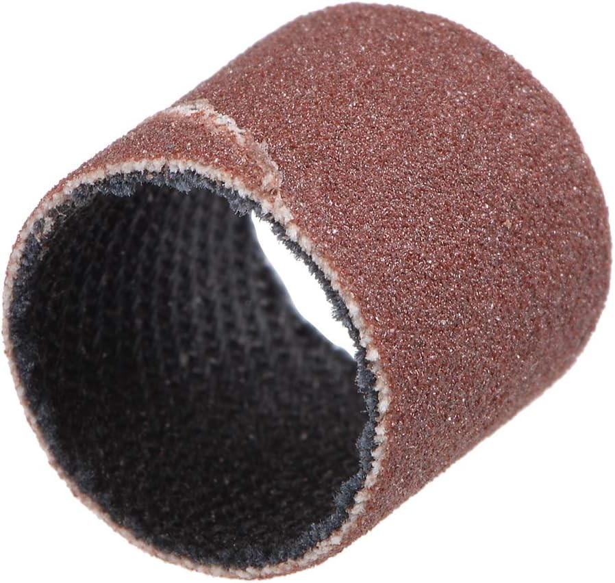 1/2 Inch x 1/2 Inch Sanding Sleeves 240 Grit – Durable Aluminum Oxide Set of 10
