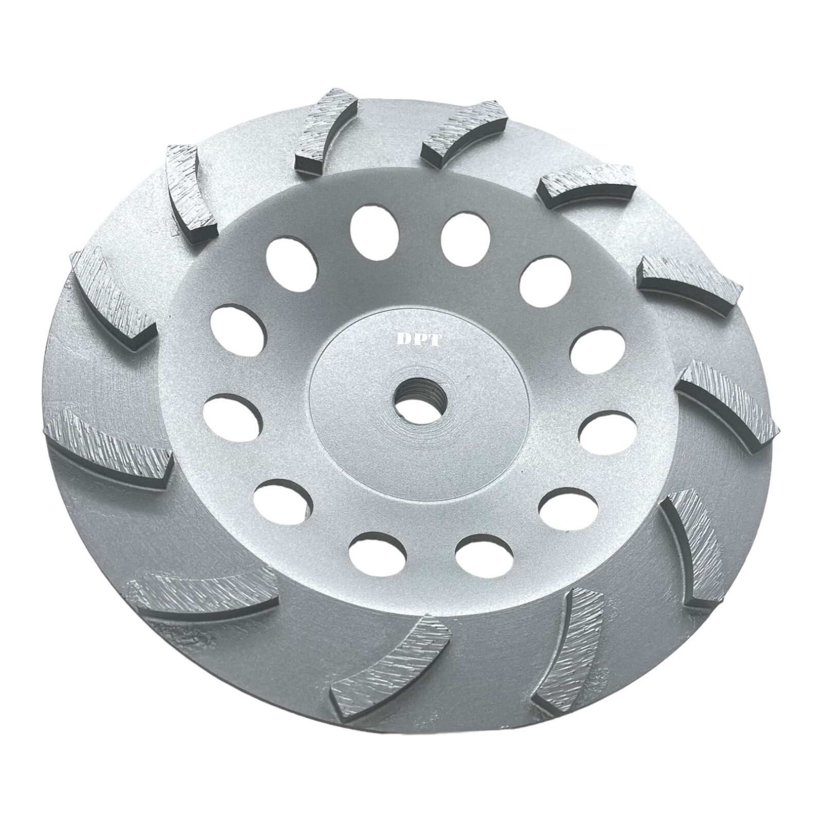 7″ Diamond Turbo Cup Wheel Grinding Concrete Masonry Stone 5/8″-11 Thread 2 Pack