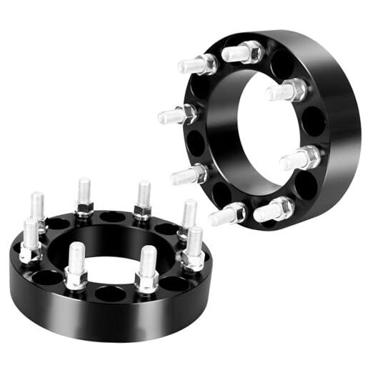 2PCS 8×170 to 8×6.5 Wheel Adapters for Ram 2500 Wheels on F 8×170 to 8×165.1