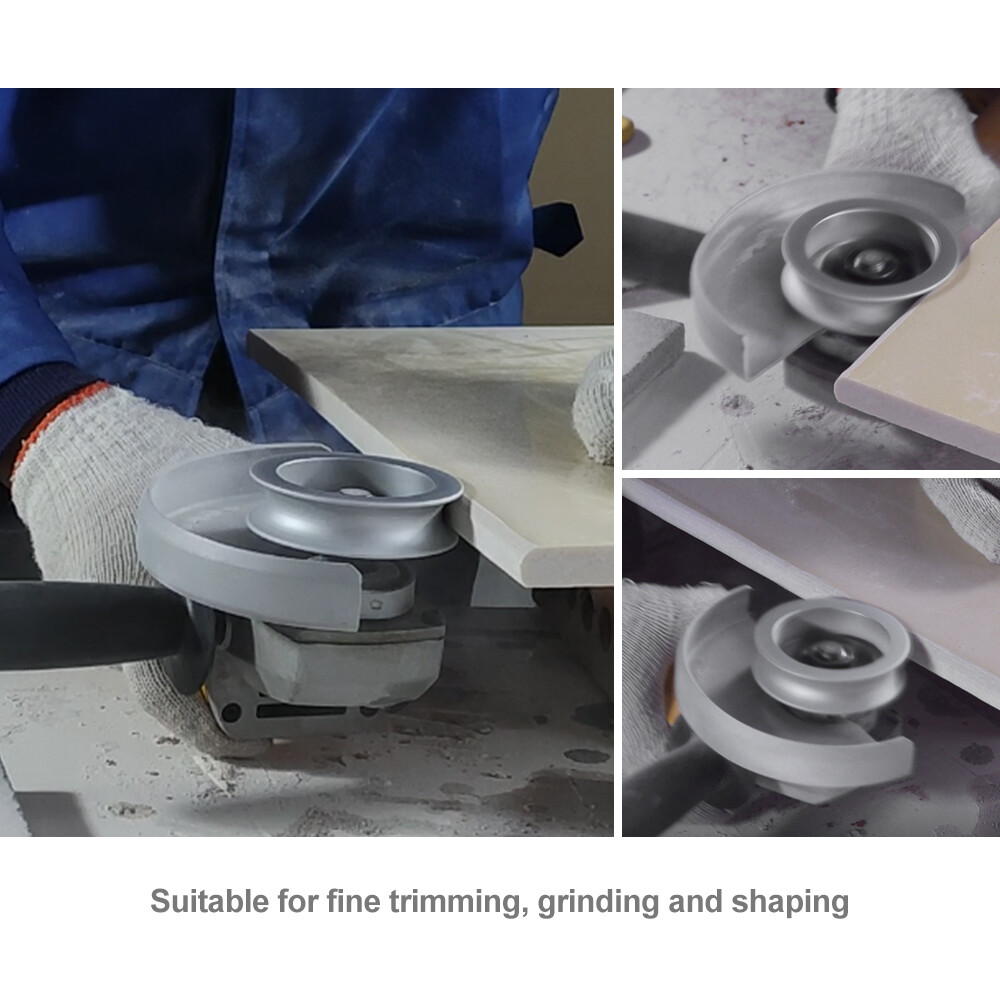 Diamond Hand Grinding Wheel for Granite Marble Carving Disc Ø75mm Height 15-30mm