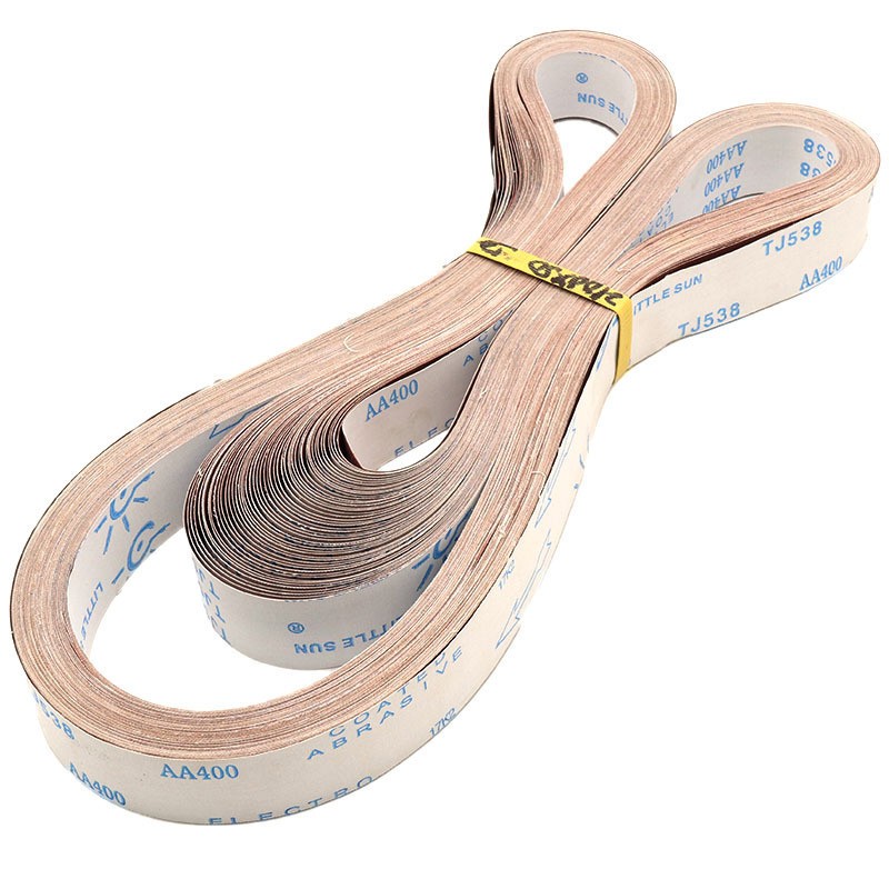 50mm x 2100mm Abrasive Sanding Belts for Belt File Sander 120 Grit – 600 Grit