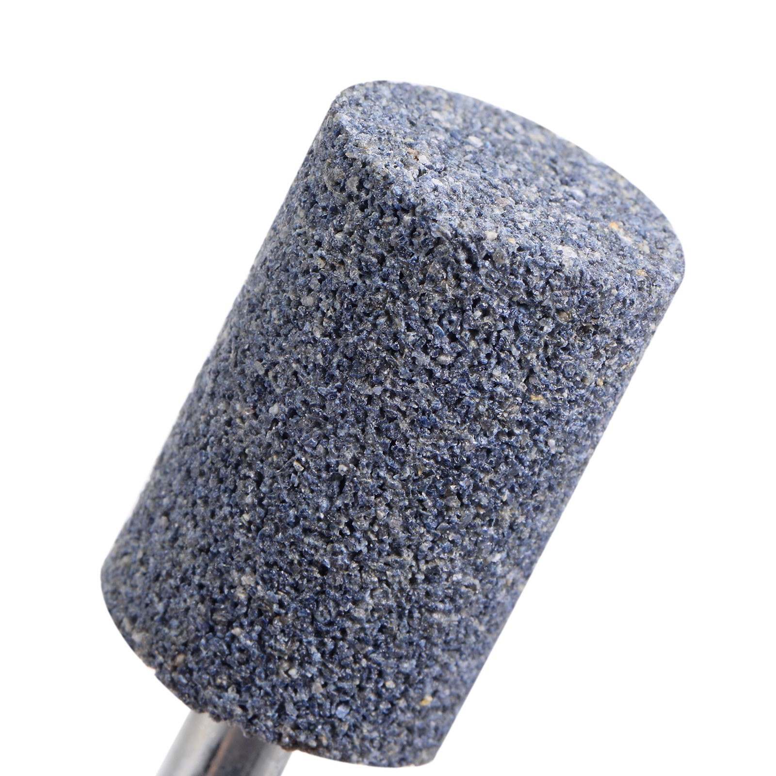 6pcs Abrasive Mounted Stone 1/4″ Shank 0.8″ Cylindrical Corundum Grinding Head