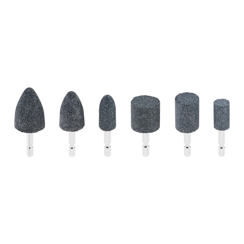 10Pack 16/25/30MM Hex Shank Brown Corundum Grinding Wheel Holder For Air Drills