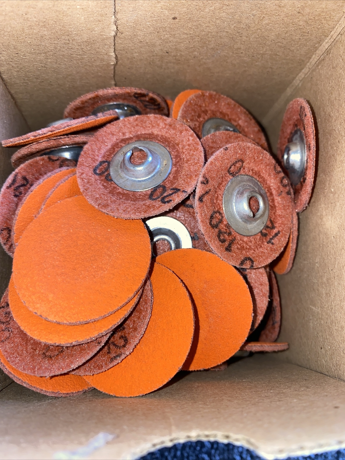 Norton Blaze 1-1/2” TS(Type II) 38mm QC Discs 120 Grit Box With 90