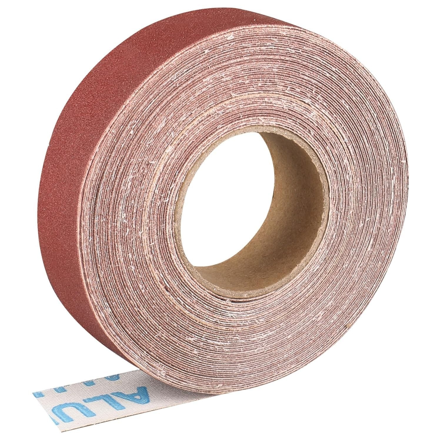240 Grit Emery Cloth Roll, 1″ x 32.14 Feet for Metal, Wood & Plastic