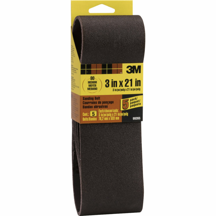 10 – 3M All Purpose Cloth Sanding Belts Sandpaper Various Sizes/Grits