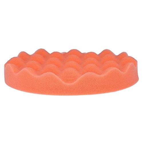 7inch(180mm) Car Sponge Buffing Pad Soft Wave Foam Pad Polishing Sponge Pads
