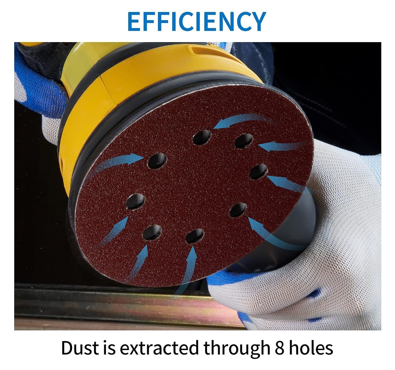 Multi-Grit 5-Inch Sanding Pads Set – 72 Durable Discs for Woodwork & Metal