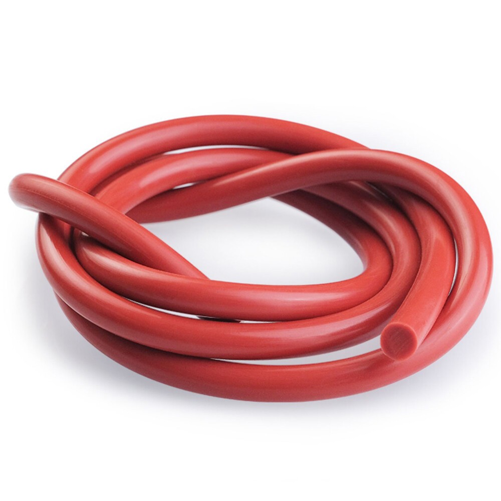 Solid Red Silicone Rubber Sealing Strip Round O Ring Cord Seal Gasket Dia 1-20mm