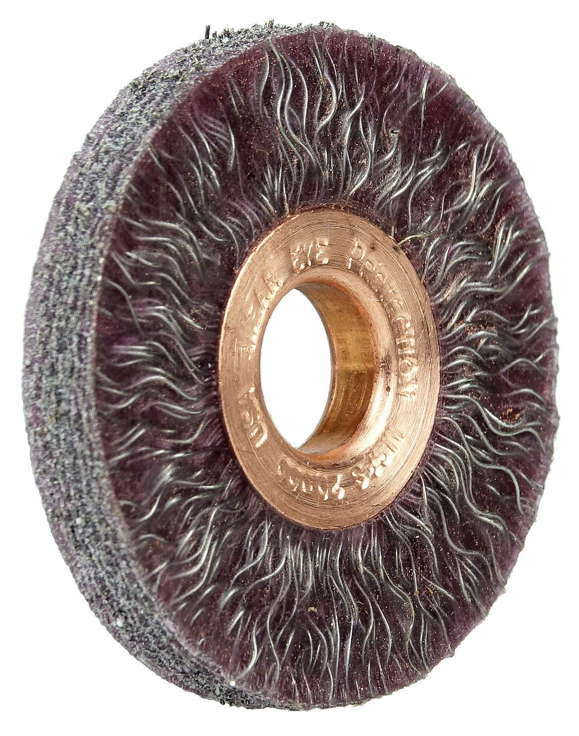 Weiler 35070 Polyflex Encapsulated Crimped Wire Wheel 2 Small Diameter 0.14