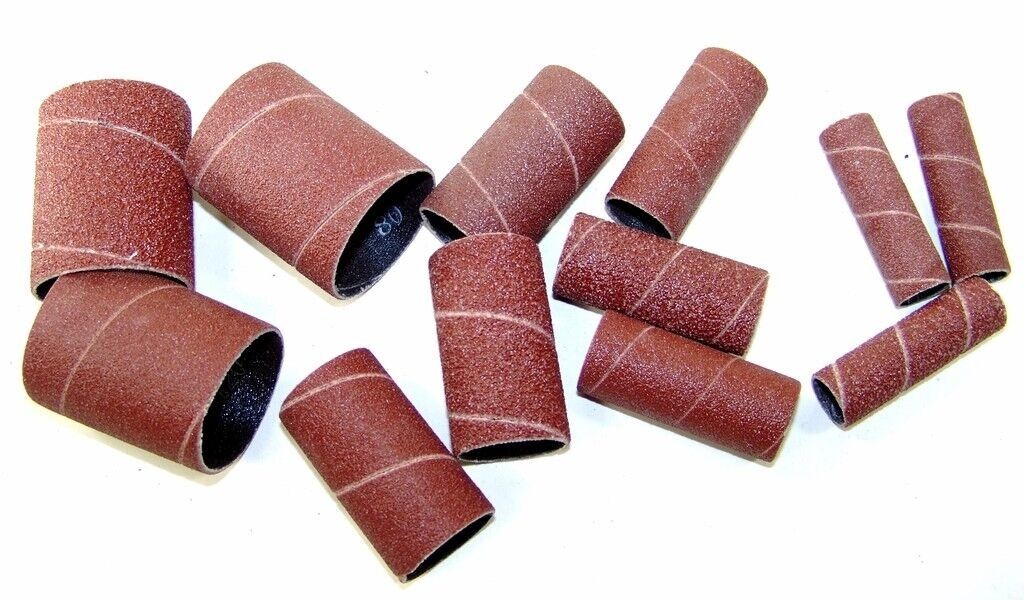 16pc 2″ Long Sanding Drum & Sleeves Set Drill Press Spindle Sander Mandrel Rolls