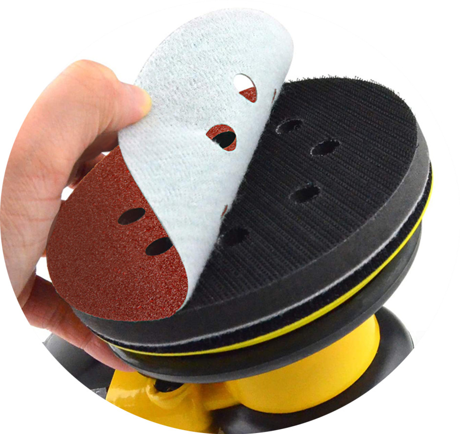 5 Inch (127mm) Interface Pad Hook and Loop Soft Sponge Cushion Buffing Pads