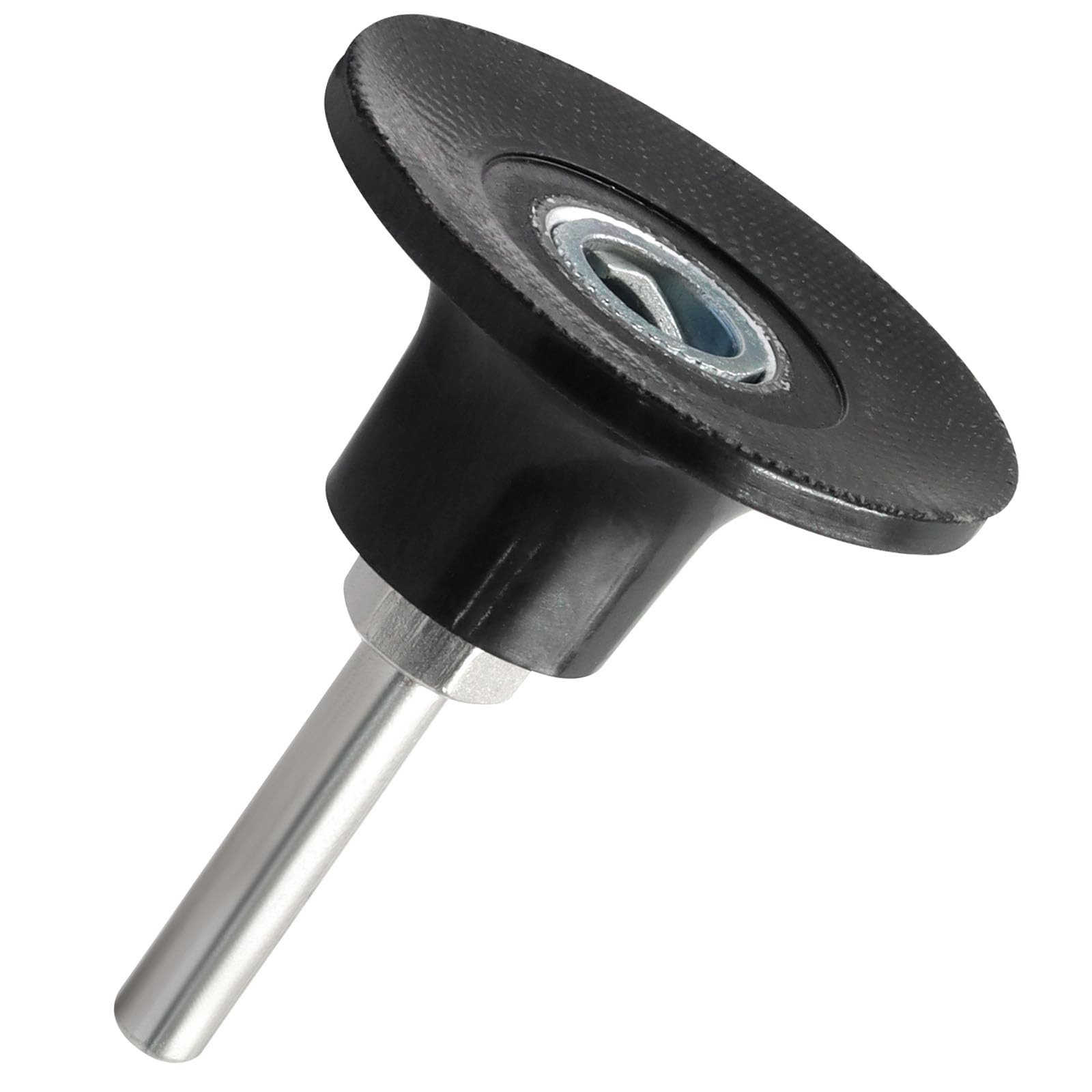 2 Pack 2 Inch Disc Pad Holder Roll Lock Disc Pad w/ 1/4 Inch Shank for Polishing