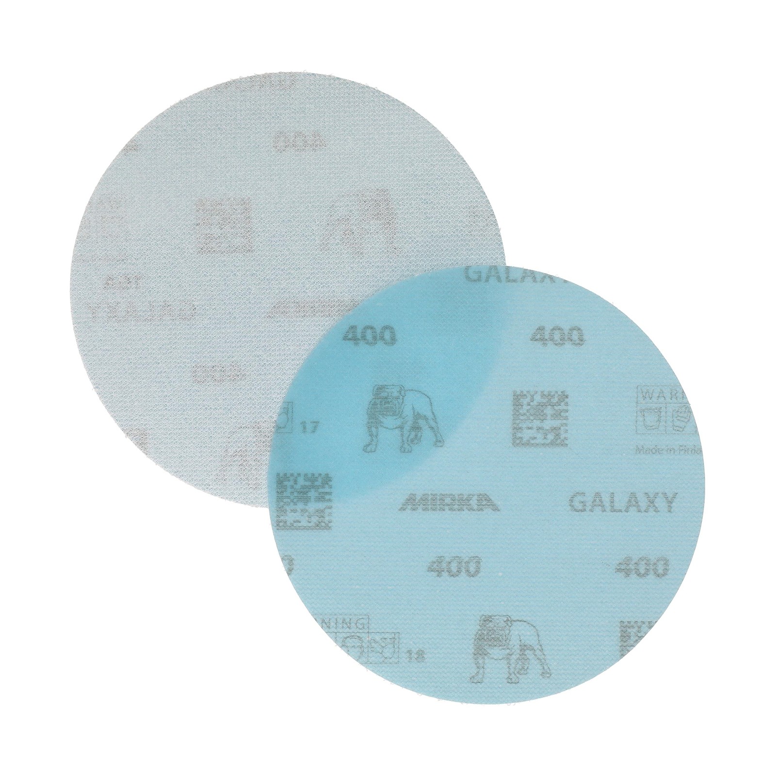 Mirka Galaxy 5 Inch Sanding Discs Grit 400 Hook and Loop 50 Pack