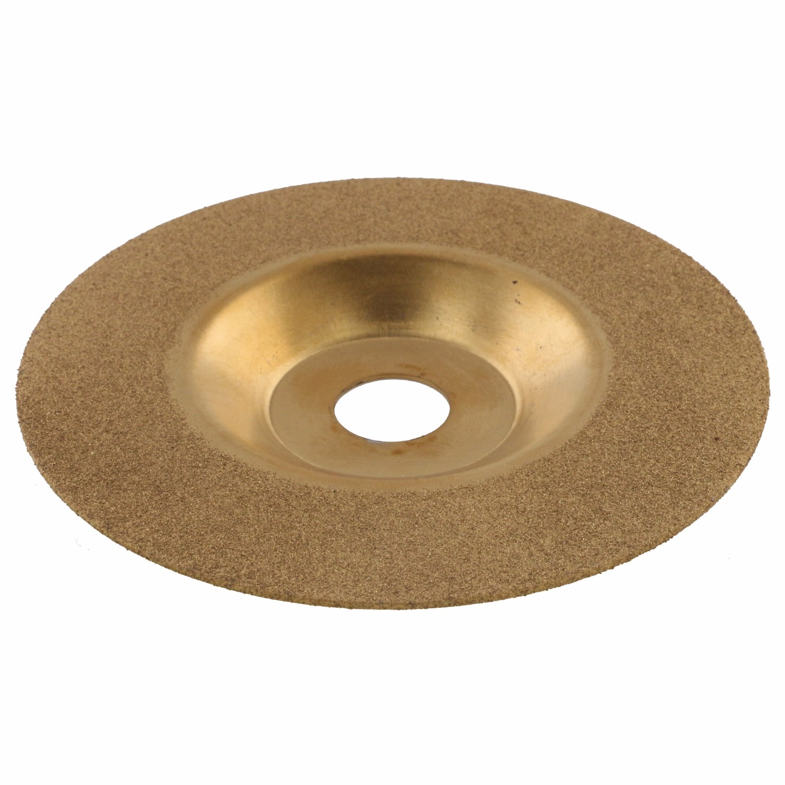 4″ inch 100mm Diamond Grinding Disk Grit 150 Convex Wheels Disc Coated TITANIUM