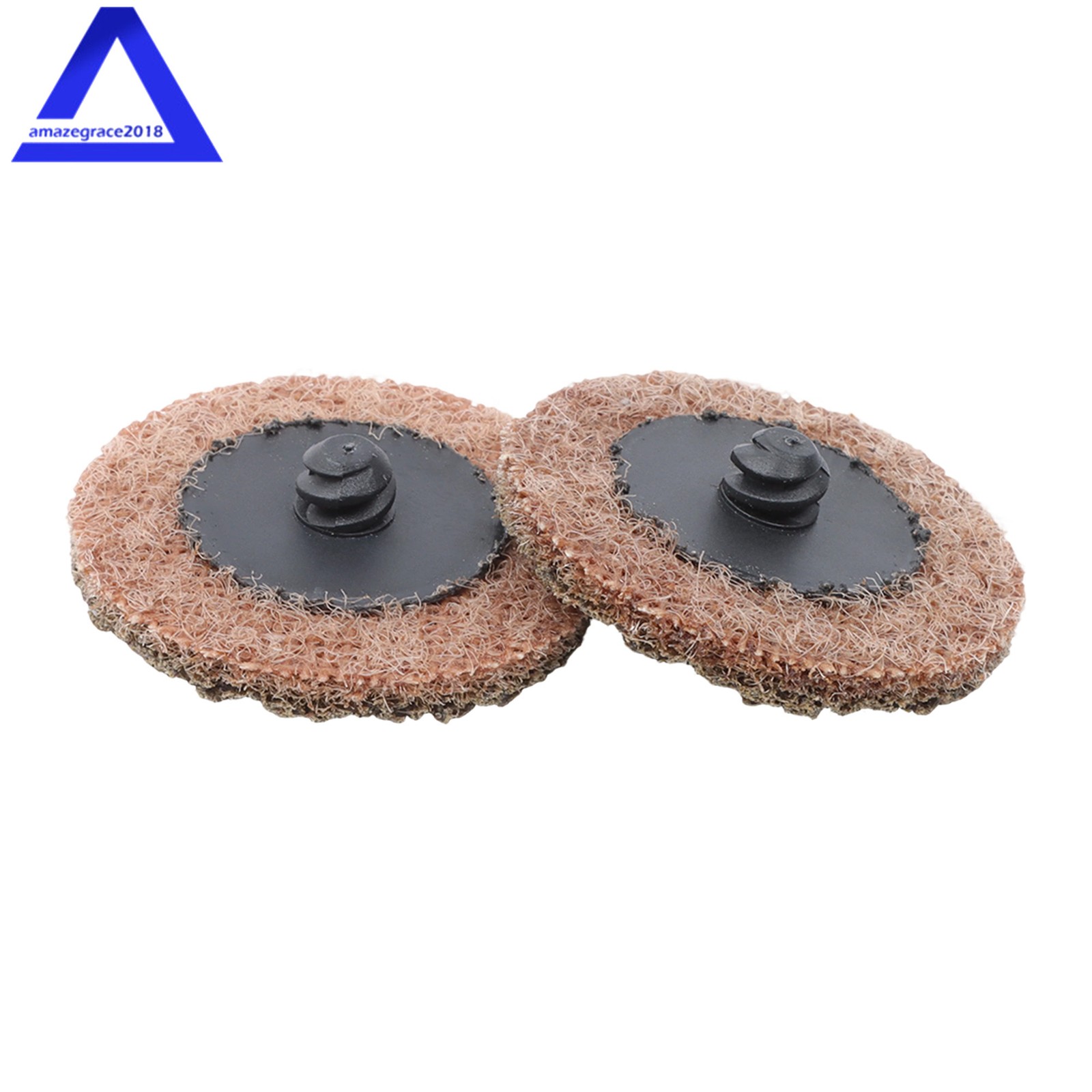 25 PCS 2 inch Coarse Abrasive Non Woven Quick Change Surface Conditioning Disc