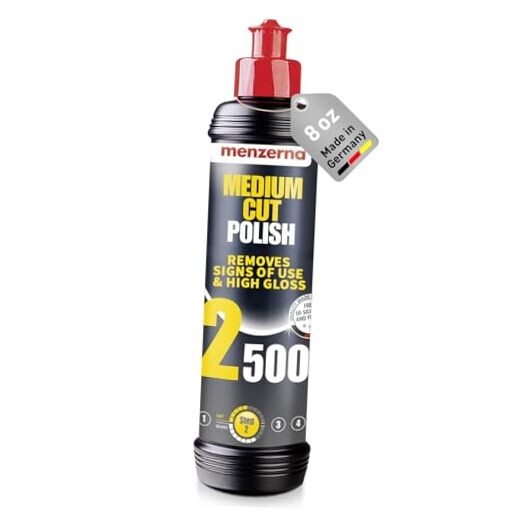 Medium Cut Polish 2500″ I Abrasive Polishing Compound for Medium 8oz.
