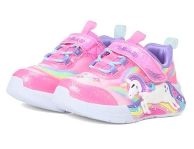 Girls Unicorn Chaser | Casual, Light-Up, Bungee & Hook 8 Toddler Pink/Multi