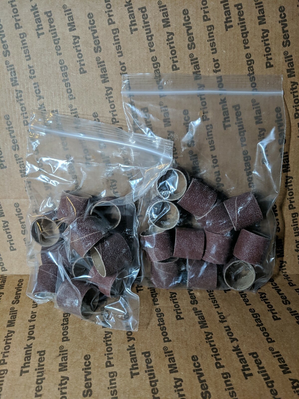 Lot of 2 packs Eazypower Assorted Grit Spindle Sander Drum Sleeves 1″ x 1″
