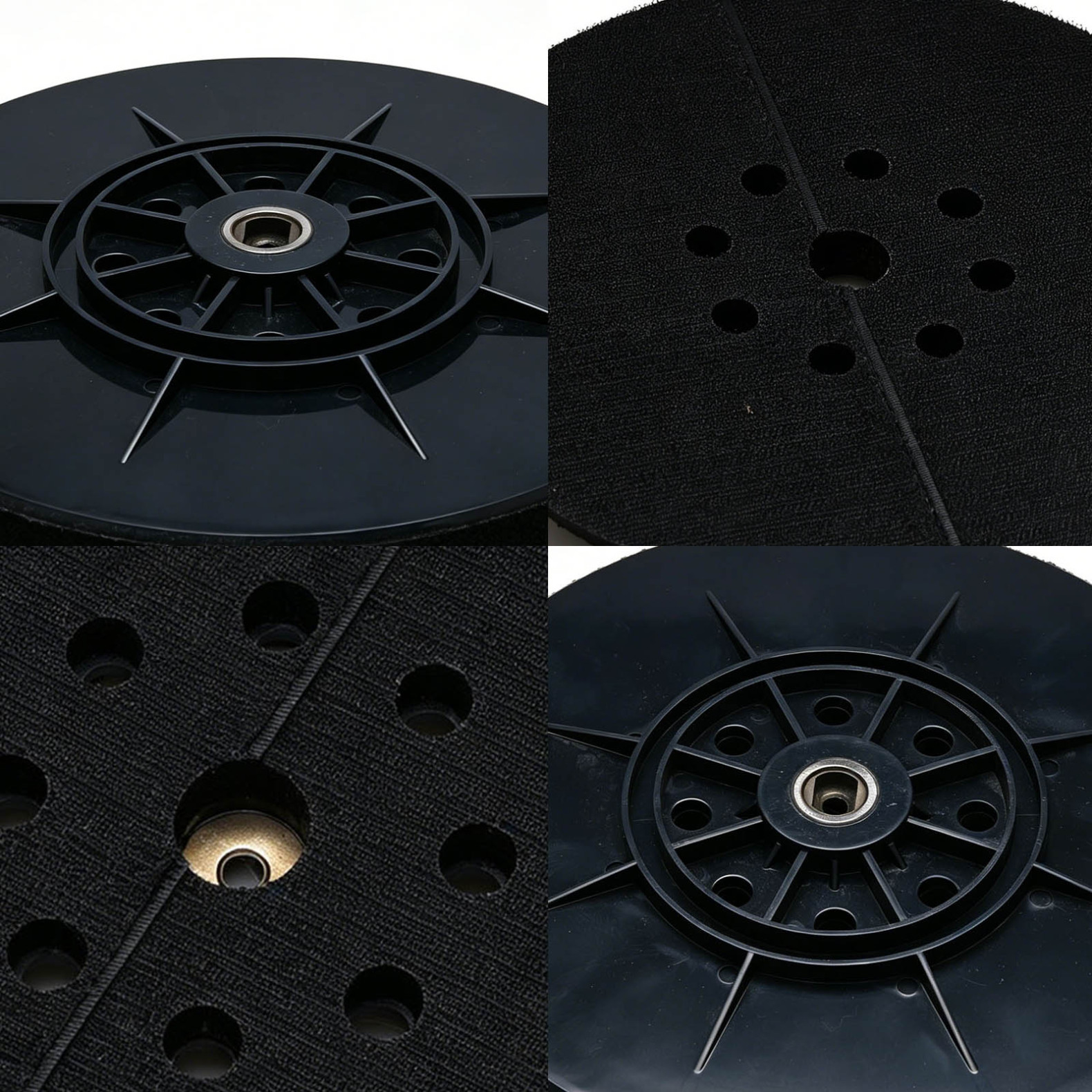 9″ 8 Hole Hook and Loop Sanding Disc Backing Pad for Drywall Sander, Maintenance
