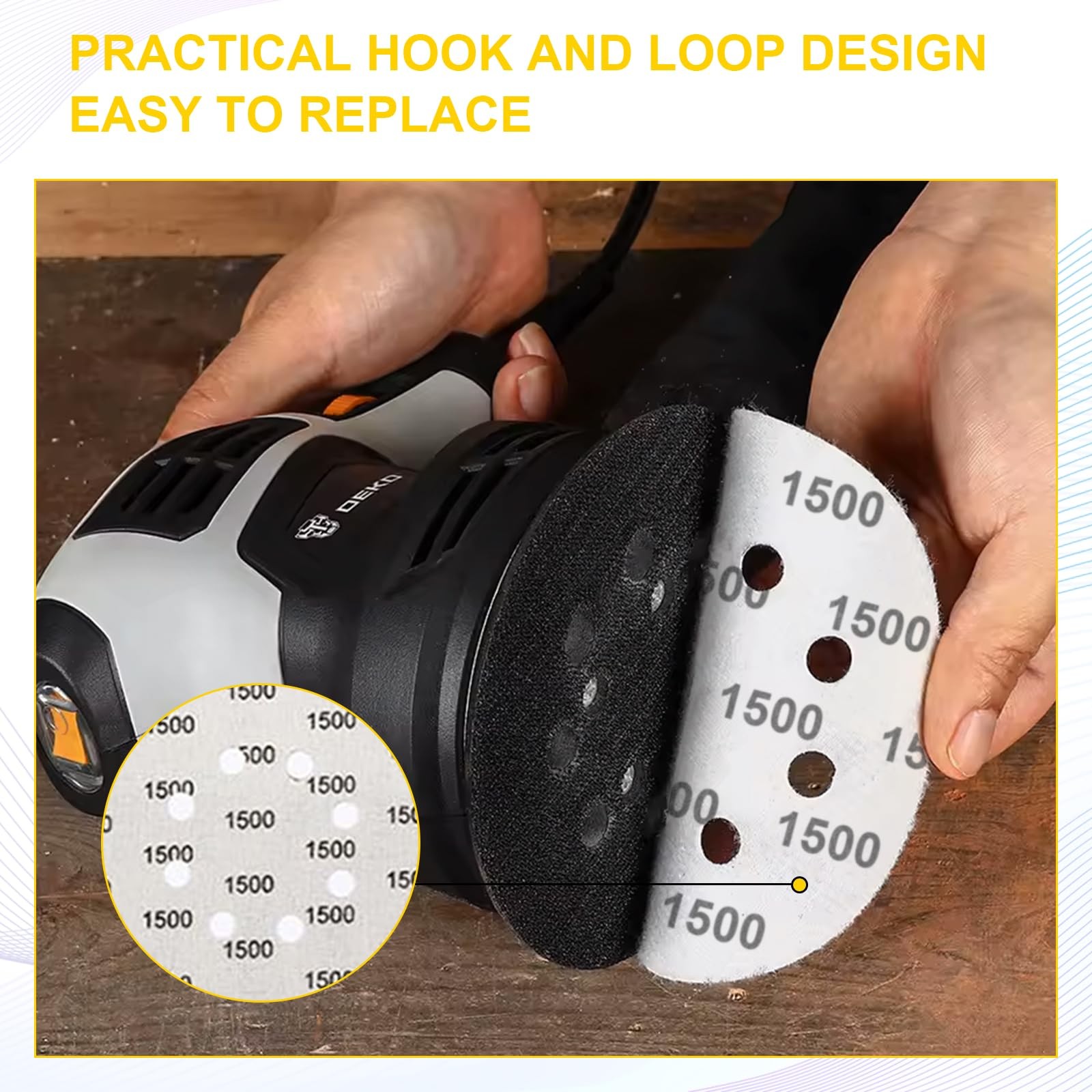 83PCS 5-Inch Sanding Discs Set, 1500/2000/2500/3000/4000/5000/7000/10000 Grit…