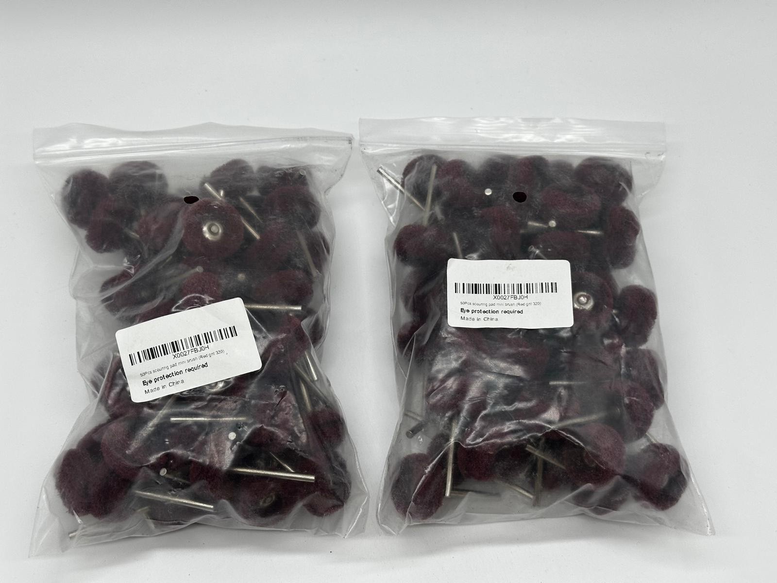 100 PCS Abrasive Buffing Polishing Wheel Set for Rotary Tools,Removal of Rust