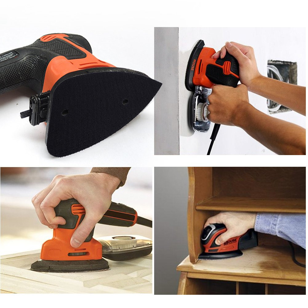 Lotfancy Detail Sander Replacement Backing Pad, Replaces OE # 577044-01, Pack of