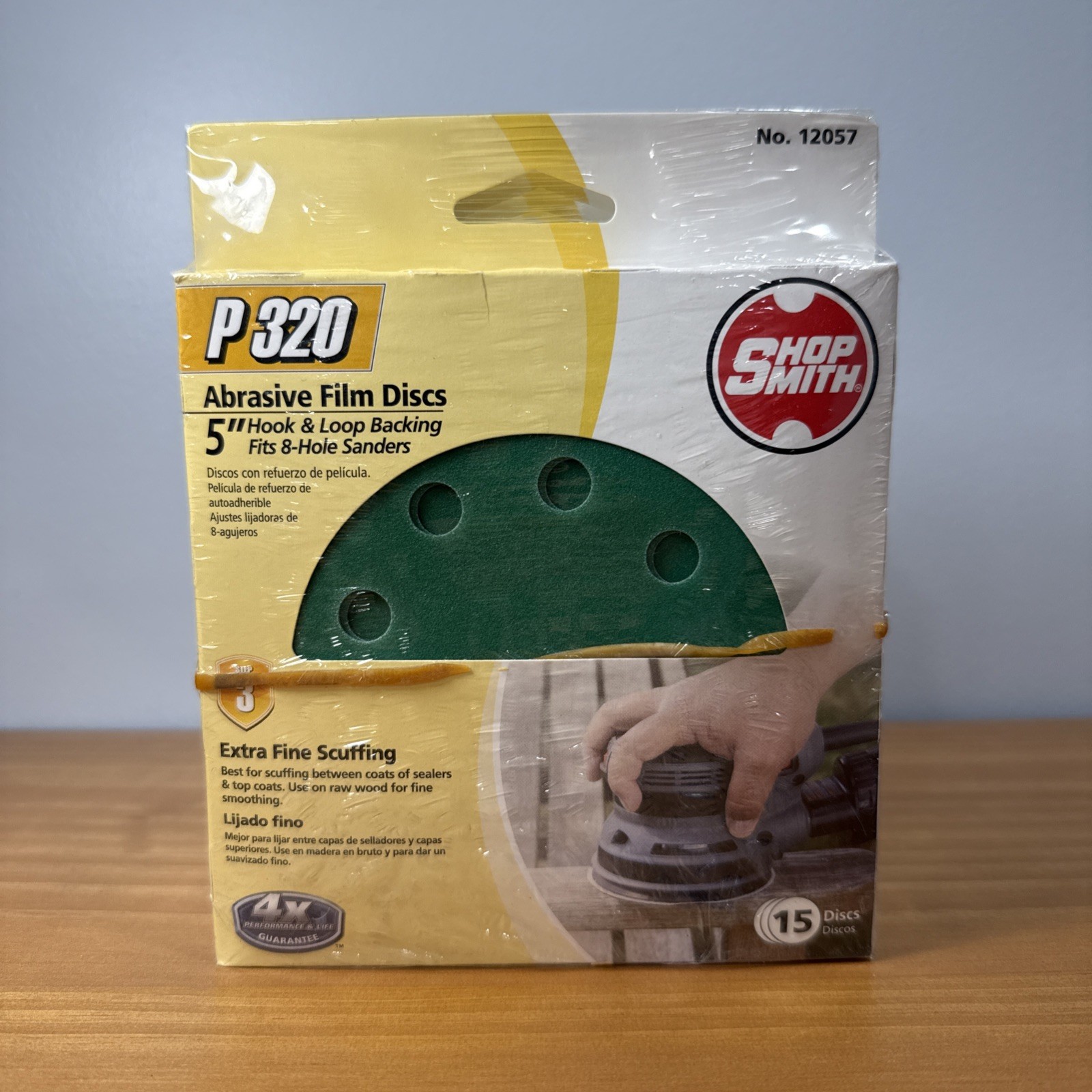 Please Read – Shop Smith Abrasive Film Sanding Discs 75 Pack 180-200 Mislabeled
