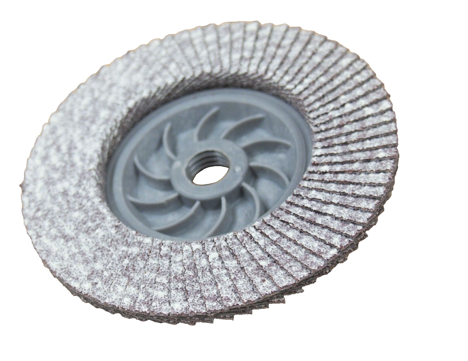 10Pc Flap Disc Speed Hub Grinding wheel 4-1/2″ x 5/8″-11 60 Grit For Aluminum