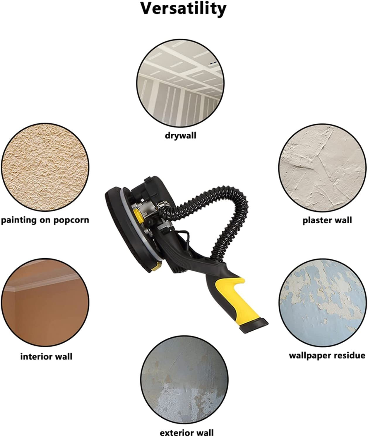150PCS 6″ Ceramic Mesh Sanding Discs Hook & Loop P220 for Wood Metal Automotive