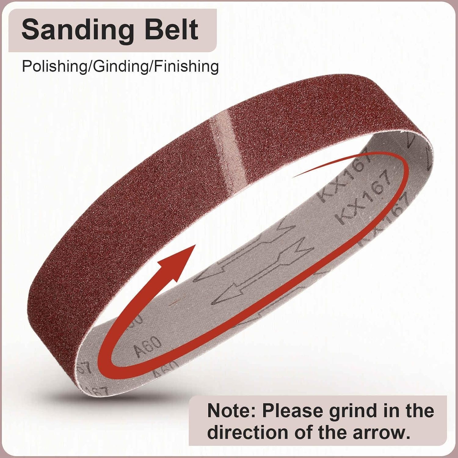 Durable 4×36 Inch Sanding Belts (2-Pack) – Long-lasting Aluminum Oxide Quality
