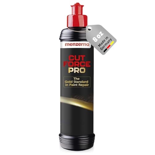 Cut Force Pro Car Polish 8 oz I Premium Polish with Heavy Cut and high 8oz