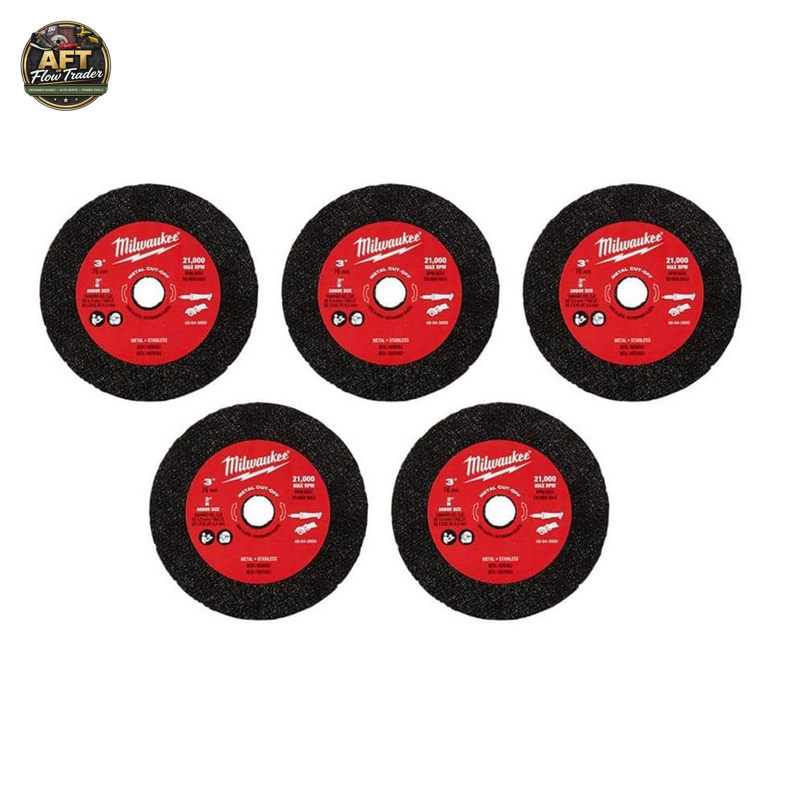Milwaukee 3 in. Metal Cut Off Wheel (15-Pack)
