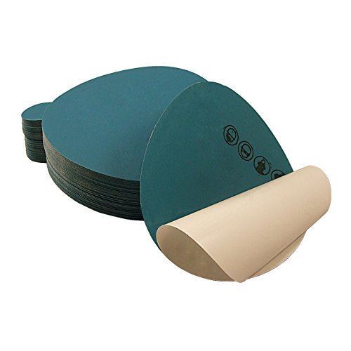 5 Inch Adhesive Back (PSA) Auto Body Film Sanding Discs, P800, P1000, P1200, P15