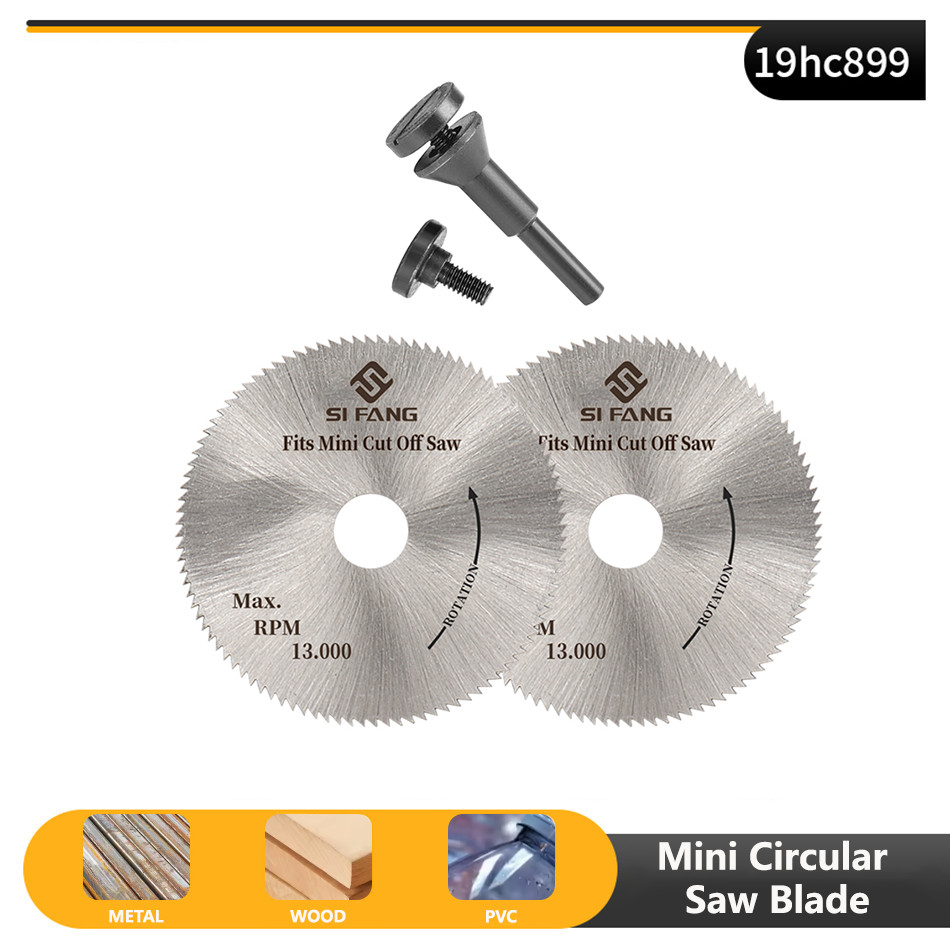 50mm Cut Off Saw Mini Circular Saw Blade for Electric Drill and Mounting Mandrel