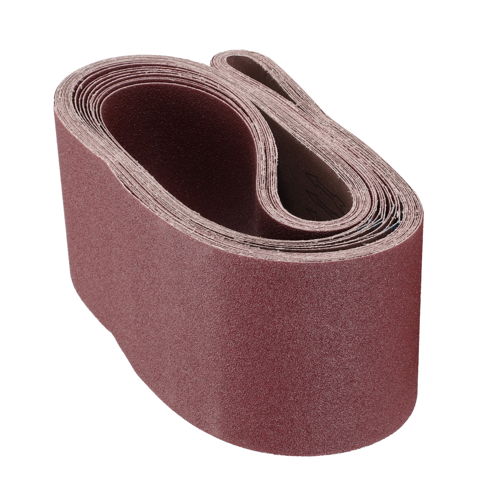 10pcs 6″ x 89″ Sanding Belts 80 Grits Aluminum Oxide Abrasive for Processing