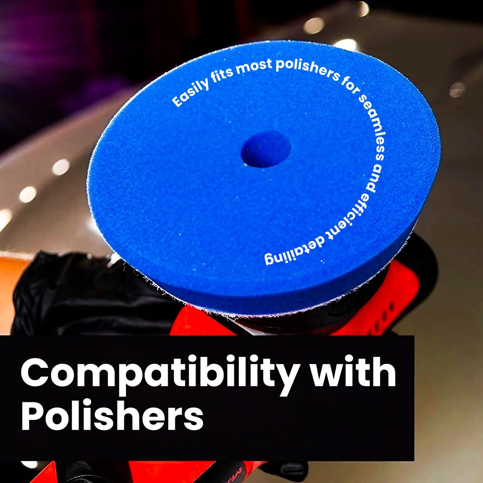 Maxshine 5” Universal High Pro Cutting Foam Pad – Compatible with DA & 5″