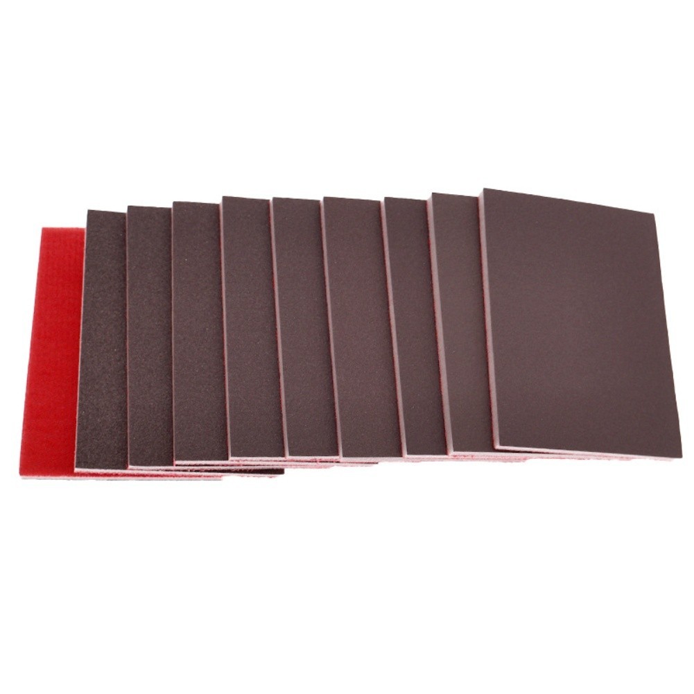 Large Pack of 20 Sanding Sponges for Wood Plastic Metal and Drywall Use