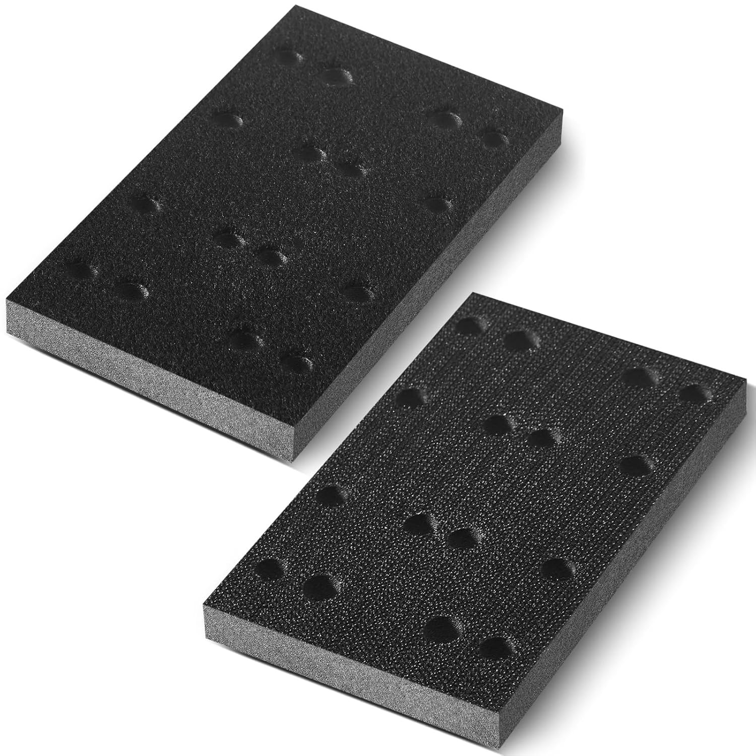 2 Pcs Soft Black Foam Sanding Pads Interface Sander Backing Pad Compatible wi…
