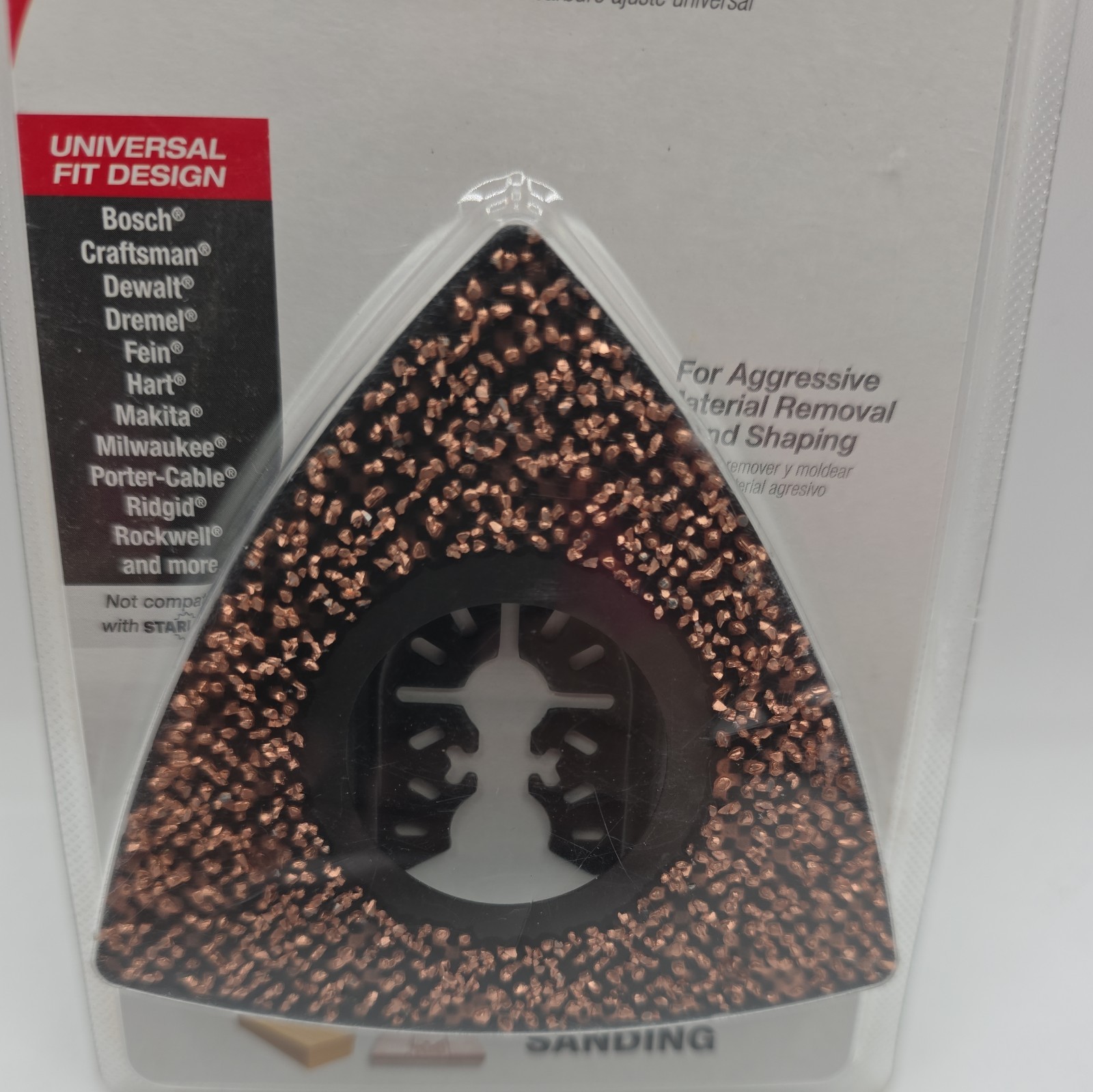 1 Diablo 3-1/2 in. 20-Grit Universal Fit Carbide Grit Oscillating Sanding Plates