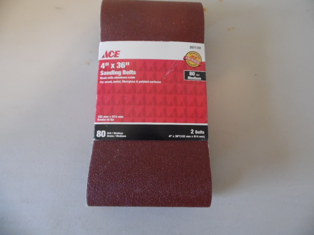4 Inch X 36 Inch Sanding Belts for Belt Sander 80/120/320/400/600/800 grit