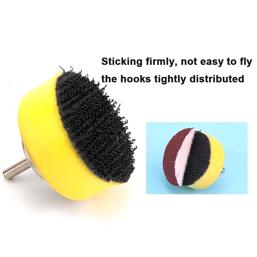 5pcs 1Inch Mini Sanding Discs Hook Loop 25mm For Die Grinder Polishing Pad Tool